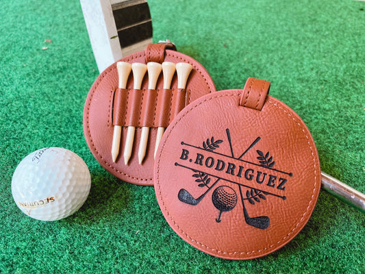 “Tee Up” ⛳️ Personalized Golf Tee Holder