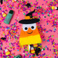 “Corny” 🍬 Whimsical Halloween Candy Corn Mini Piñata Decoration