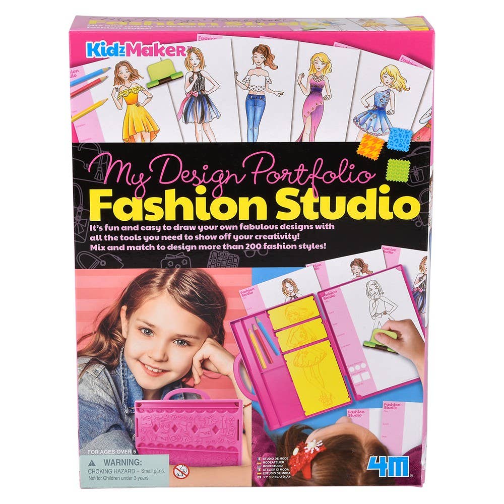 Arts and crafts set for aspiring fashionistas