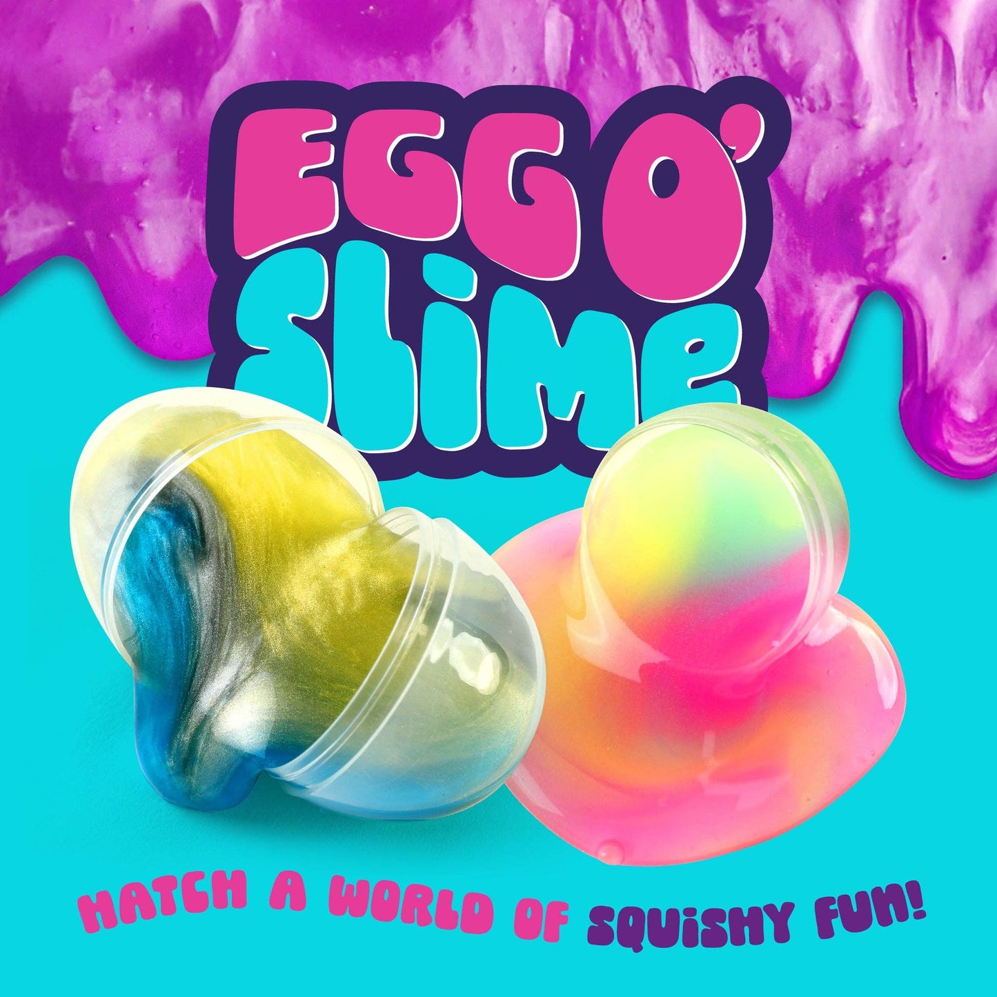 "Egg-streme Slime" 🥚 Bulk Pack Slime Eggs by Dan&Darci