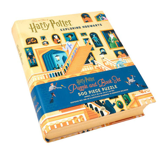 “Exploring Hogwarts” 🧙 Harry Potter Puzzle and Book Set