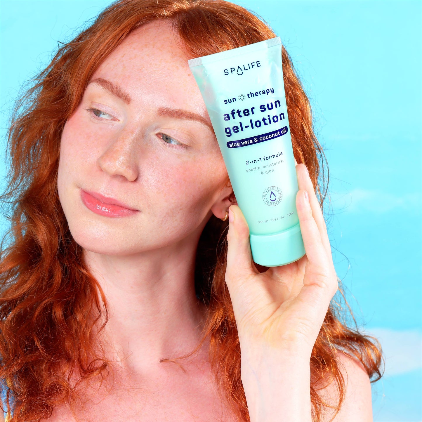 "After the Pool Party" 🌴 2-in-1 Aloe + Coconut After-Sun Gel-Lotion by My Spa Life