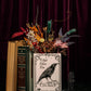 Gothic ceramic book vase for home decor