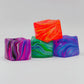 cube stress toy slow squeeze texture