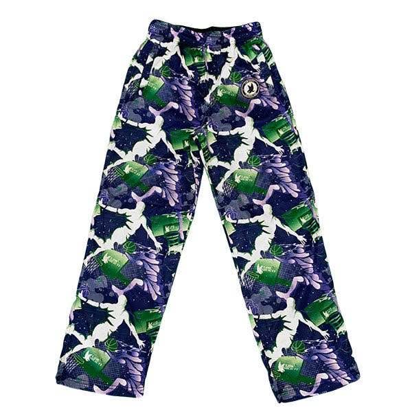 "Slam Dunk Sunday" 🏀 Kids Basketball Lounge Pants by Flow Society