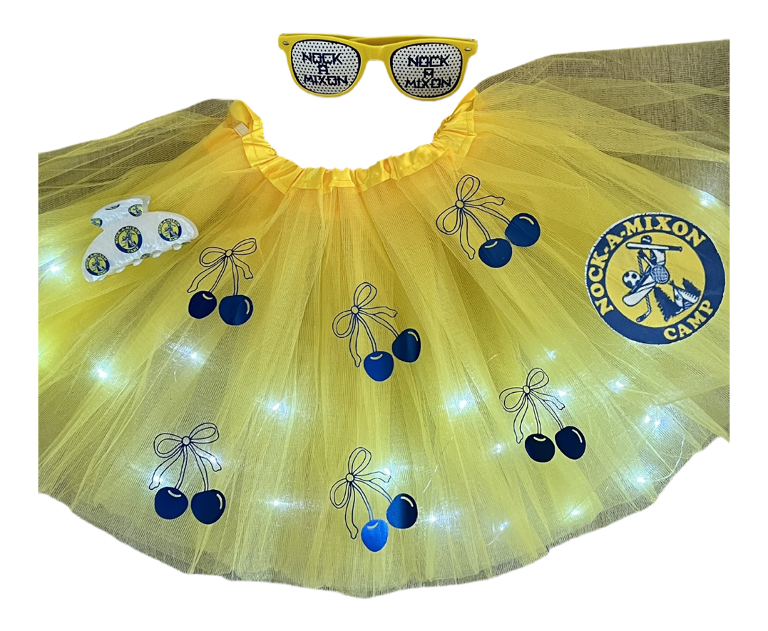 “Shine & Line” ✨ Custom Light-Up Camp Tutu