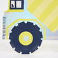 "Dump It Right" 🚚 Dumper Truck Party Plates by Meri Meri