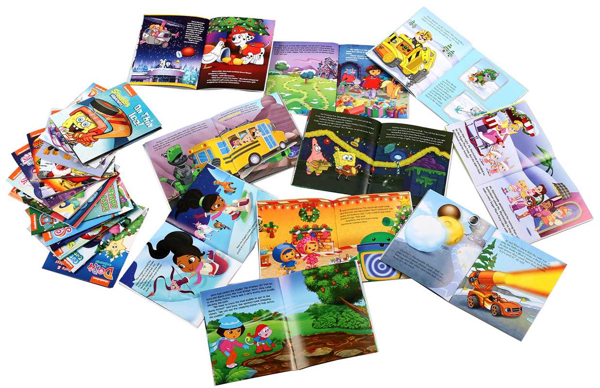 Holiday-themed Nick Jr. storybooks