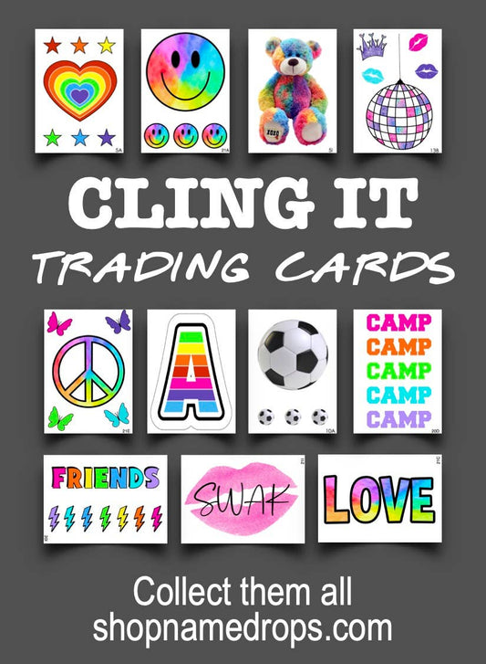 “Stick Trade Repeat” 🐻 Cling It Trading Card by Namedrops