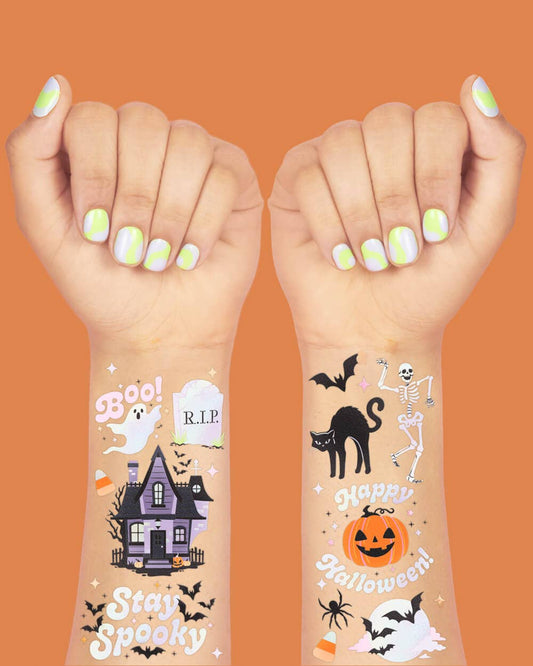 “Boo-tiful” 🎃 Halloween Tattoos (50 temporary tattoos) by xo, fetti