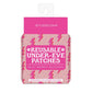 Silicone under-eye patches with tin storage case for puffy eye relief