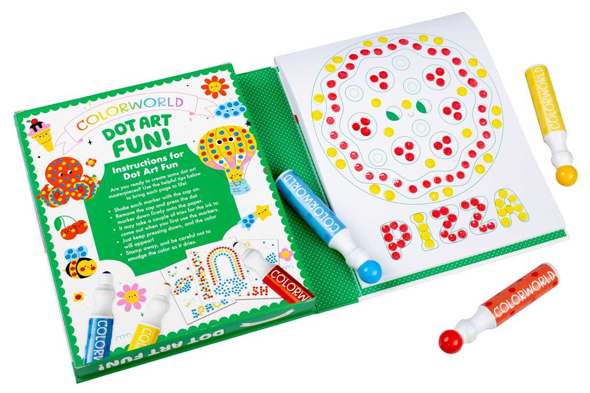 “Let’s Dot This!” 🎨✨ Jumbo Dot Art Coloring Kit by Editors of Silver Dolphin Books