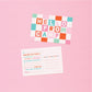 4x6" camp tri-fold postcards, envelope-free, 100lb cardstock, handwritten camper notes set of 10