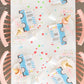 Ice Cream Truck Large Plates with Holographic Silver Foil Detailing, Perfect for Celebrations, Designed by Lindsey Balbierz for Daydream Society, Measuring 8" H x 10.5" L.