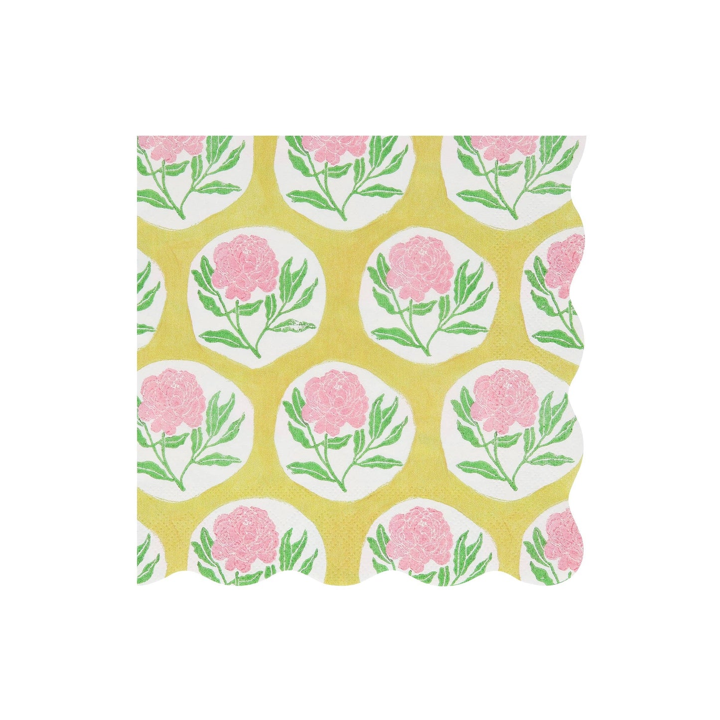 "Floral Folds" 🌸 Floral Large Napkins by Meri Meri