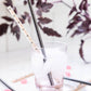 “Sippin’ Spooky” 👻 Pink & Black Ghost Reusable Straws