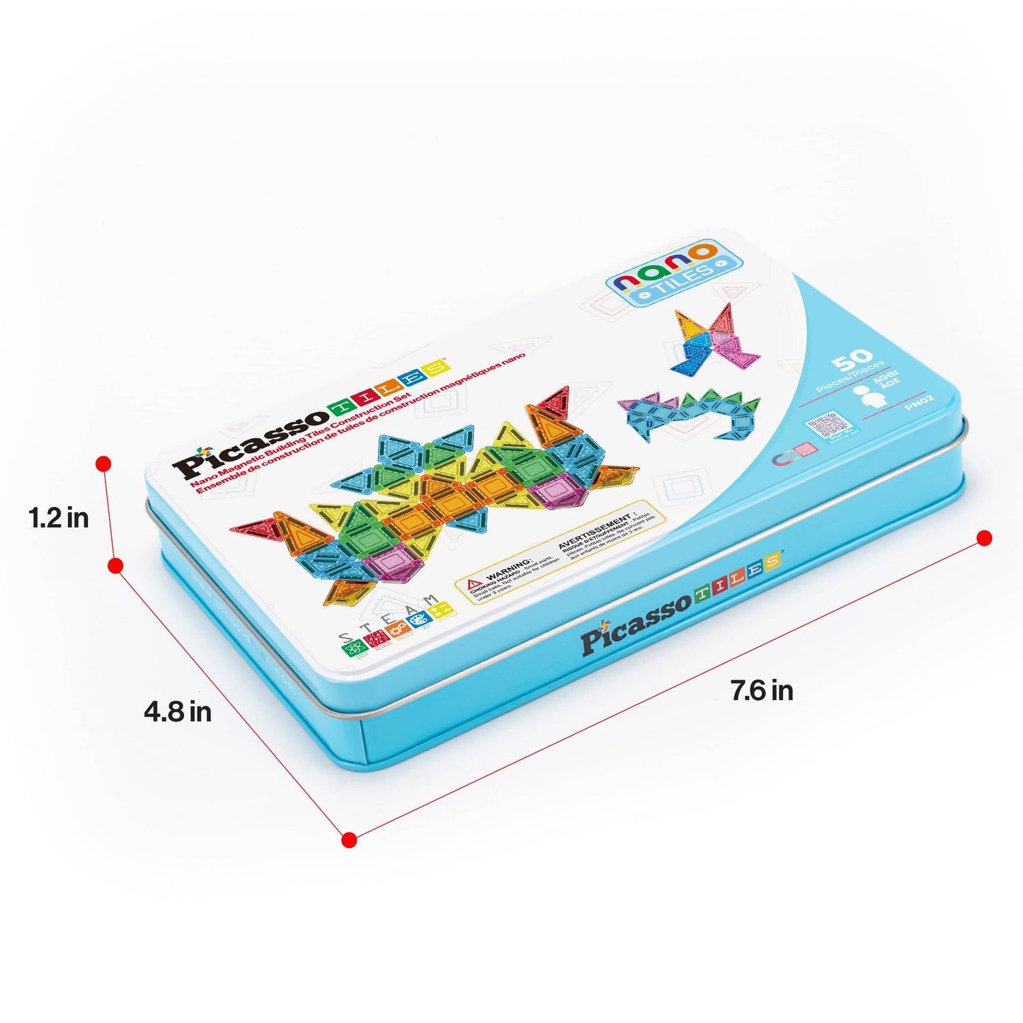Magnetic travel set for imaginative mini builders