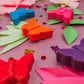"Flutter Hue" 🦋 Butterfly-Shaped Rainbow Crayons by Wonder Hue Crayon Co.