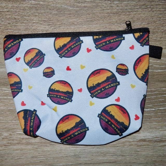 "Pretty in the Bunk" 💄 Camp Makeup Bag by lil darlings inc