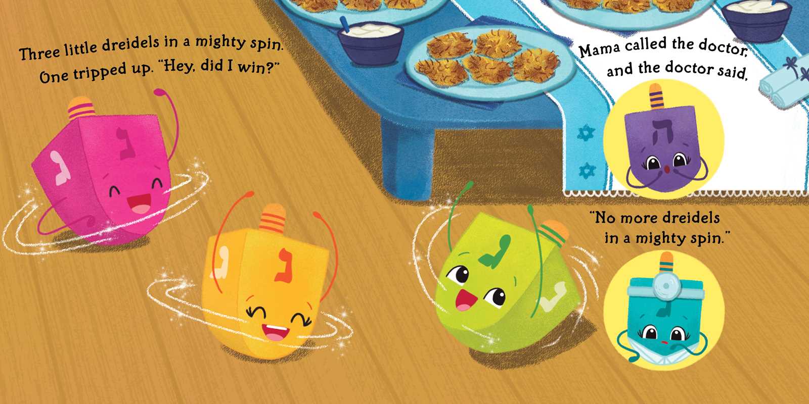 Little Simon Five Little Dreidels baby book