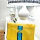 Personalized clutch pouch 8x11, removable tassel, makeup bag, school and travel essential
