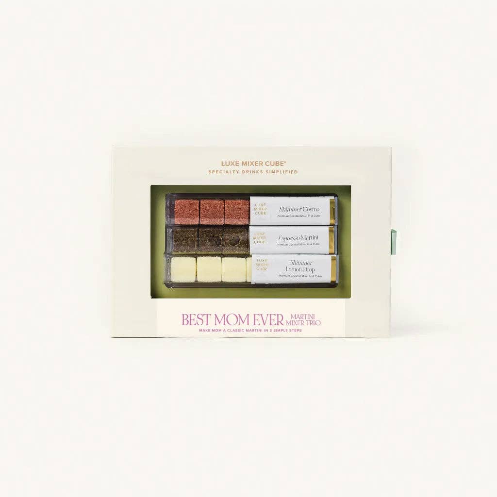 "Best Mom Ever" 🍸 Martini Mixer Gift Set by TEASPRESSA