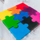 "Piece Out" 🧩 Puzzle-Shaped Crayons by Wonder Hue Crayon Co.
