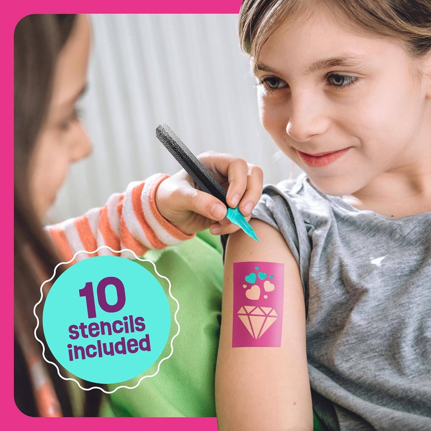 "Ink Drop" 🖌️ Skin-Safe Temporary Tattoo Marker Set by Dan&Darci