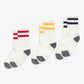 "Sock Drawer Hero" 🧦 Kids Athletic Socks — Solid 3-Pack