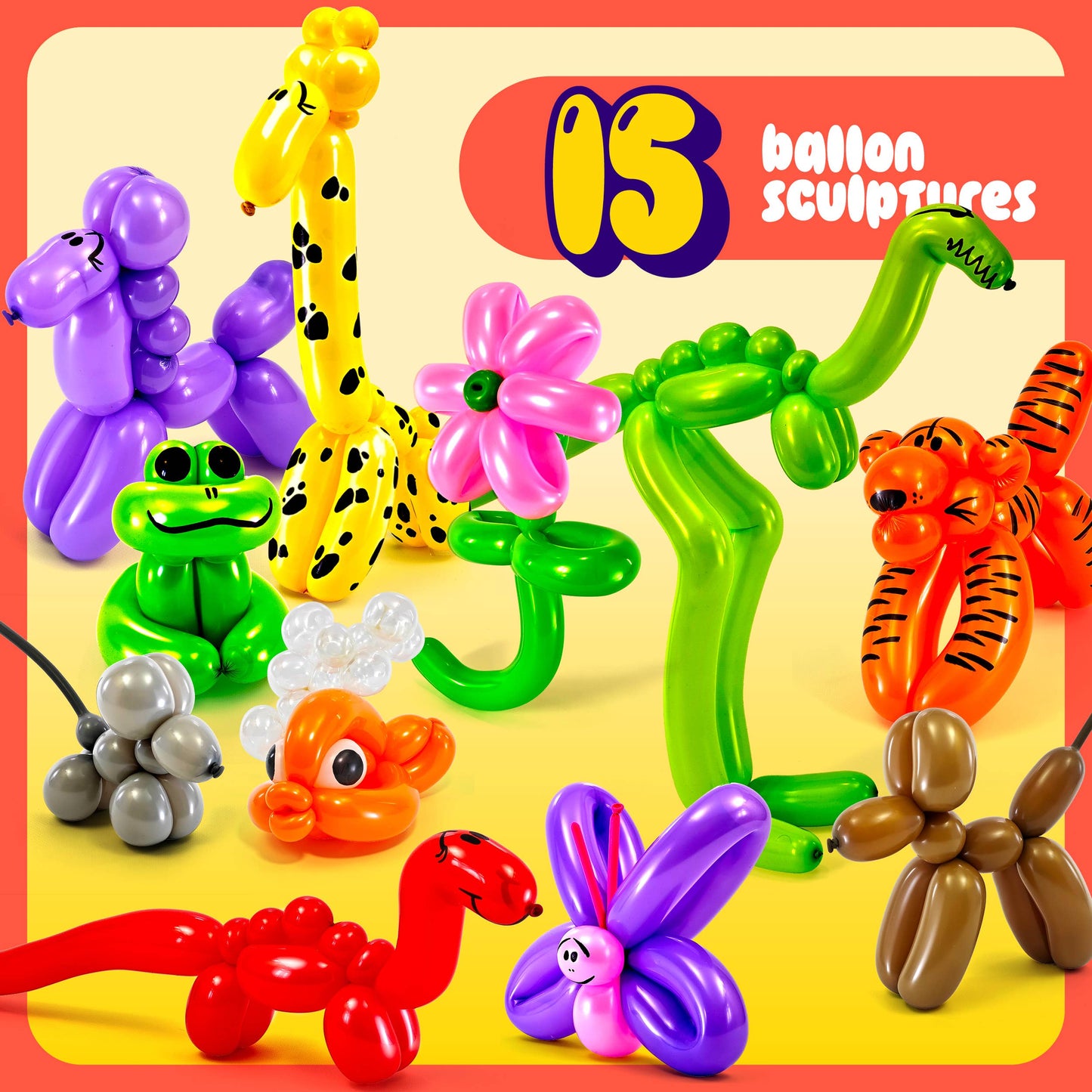 "Twist & Shout" 🎈 Balloon Animal Twisting Kit by Dan&Darci
