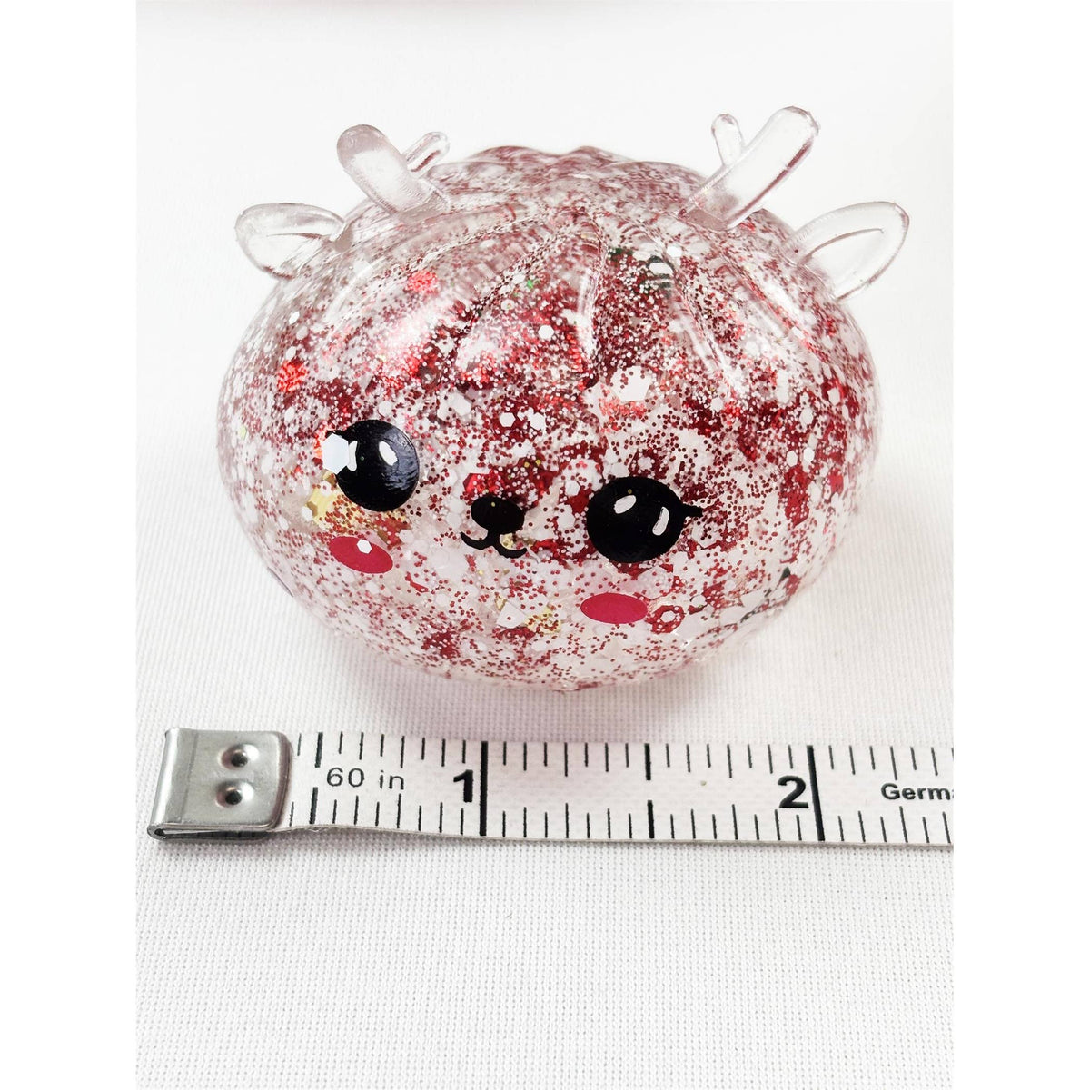 "Holiday Dim Sum" 🥟 Christmas Glitter Dumpling Squishy Toys (12 Steamers) by Love and Repeat