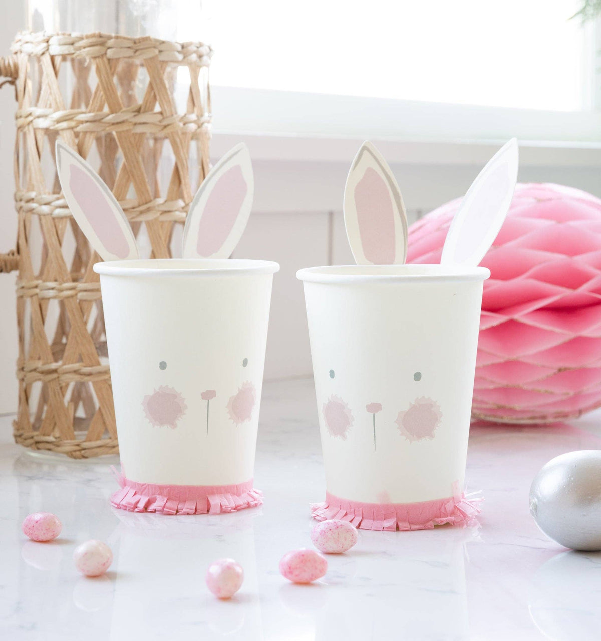 Pink Rabbit Cup Bunny Shaped Cup Easter Tableware by My Minds Eye – Chief Gifting Officers