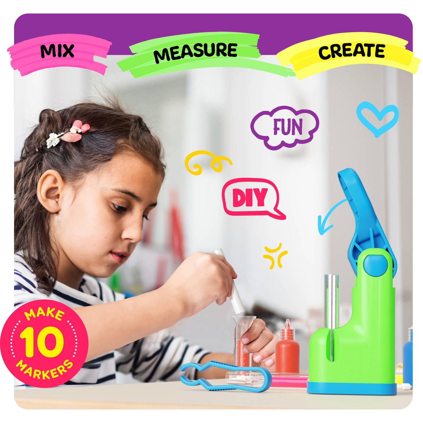 "Make Your Mark" 🖍️ DIY Marker Making Kit by Dan&Darci