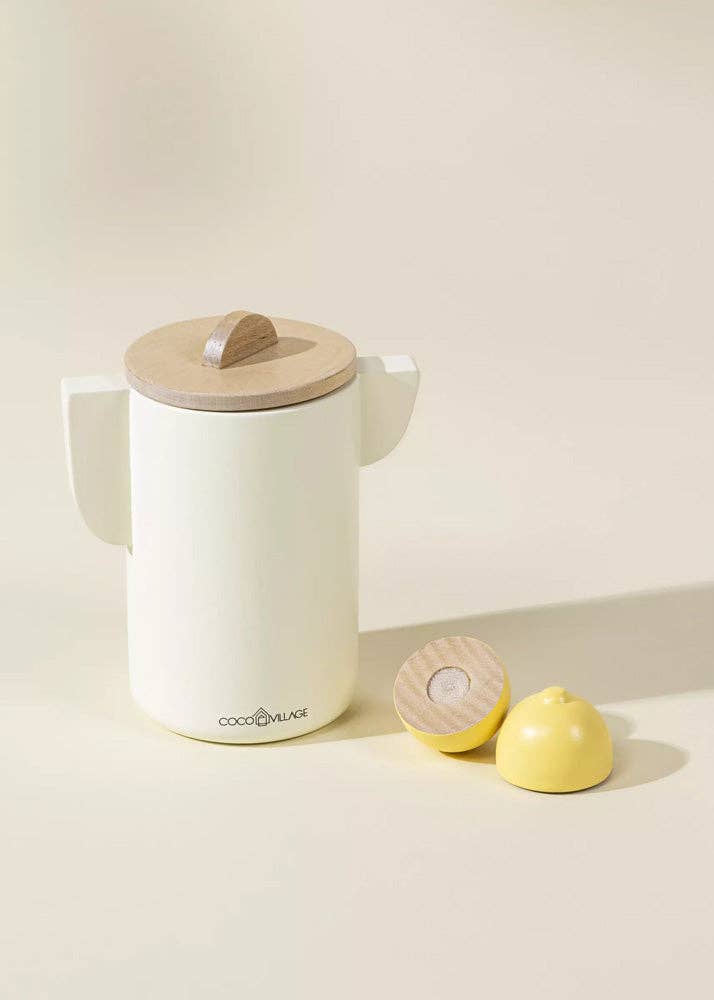 Interactive pretend play beverage set for children