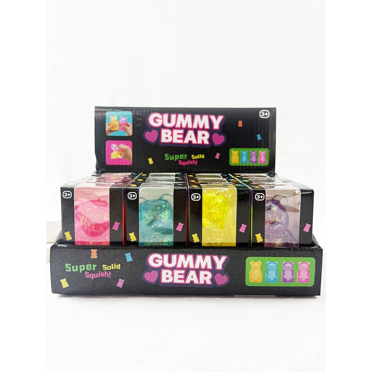 “Bear Market” 🐻 Glitter Gummy Bear Squishies (12-Pack) by Love and Repeat
