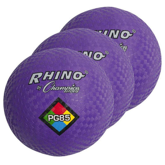 "Recess Hero" ⚽ Champion Sports 8.5" Rubber Playground Ball