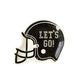 “Let’s Go” 🏈 Football Helmet Plates