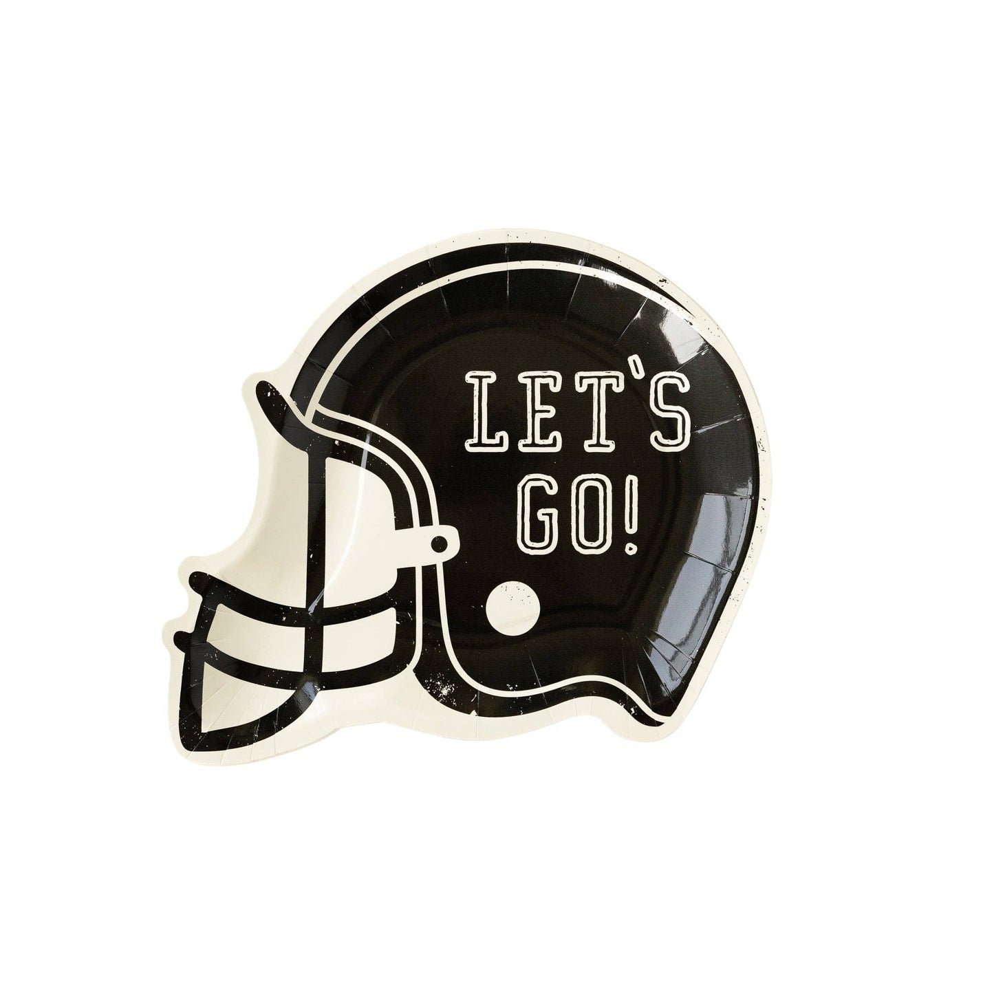 “Let’s Go” 🏈 Football Helmet Plates