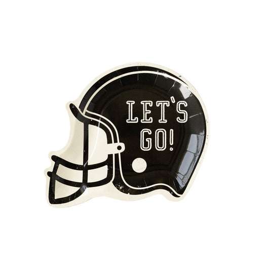 “Let’s Go” 🏈 Football Helmet Plates