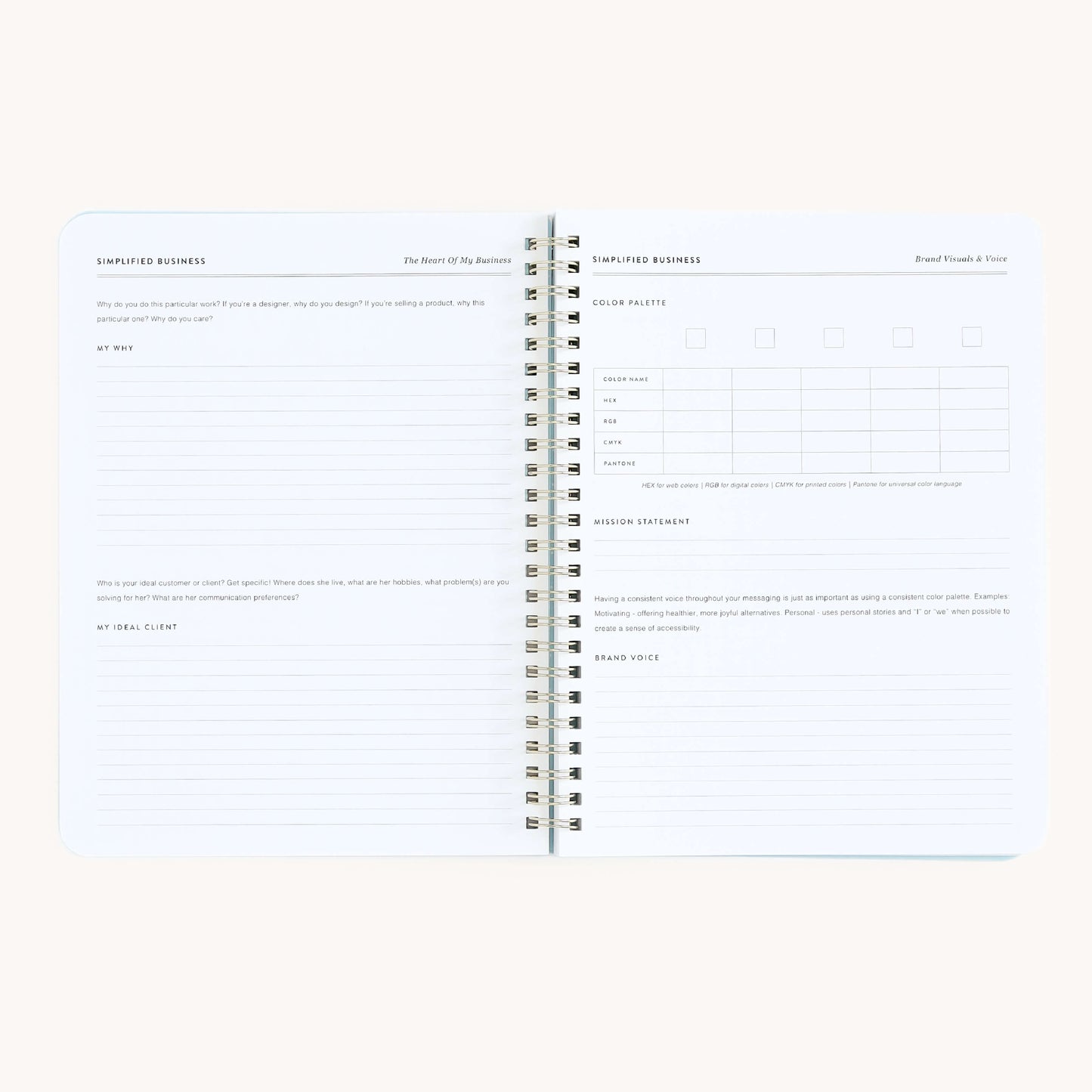 Workbook, Entrepreneurship