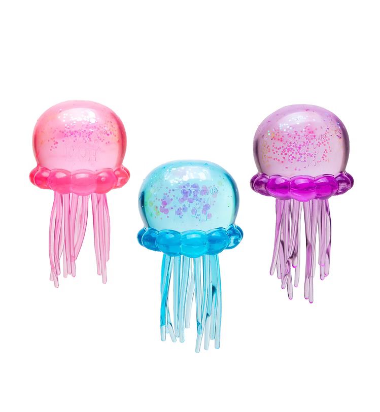 jelly squish fidget toy with tentacles close up
