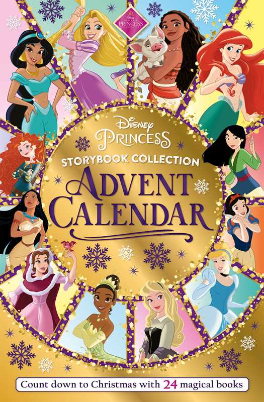 Disney Princess advent calendar storybook for kids