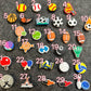 Fancy PVC shoe charms for Crocs