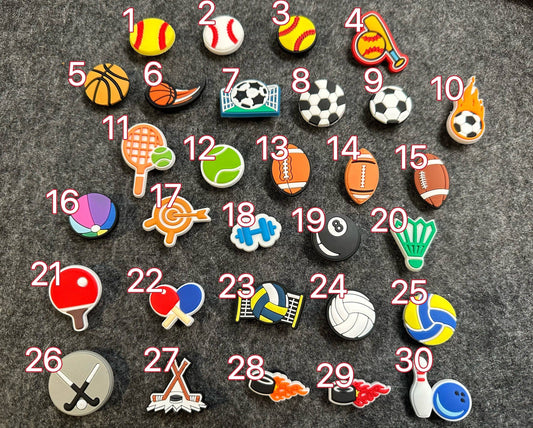 Fancy PVC shoe charms for Crocs