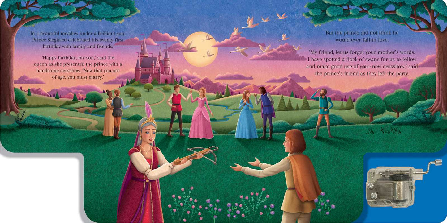 Interactive Swan Lake board book for kids