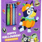 Bluey and Bingo Halloween activity pad for kids