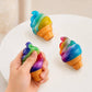 "Cone Zone" 🍦 Rainbow Ice Cream Cone Squishy Stress Toys (Pack of 12) by Madeline Love