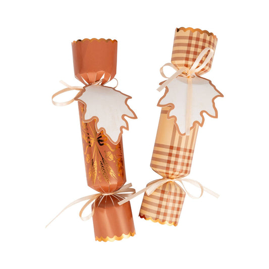 “Wheatful Thinking” 🌾 Thanksgiving Party Crackers