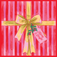 “Wrapped and Ready” 🎄 Non-Slip Christmas Mahjong Mat (33 x 33 Inch) by Girl Tribe Co
