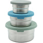 "Nest Egg" 🥣 Stainless Steel Nesting Food Storage Containers (Set of 3) by WeeSprout